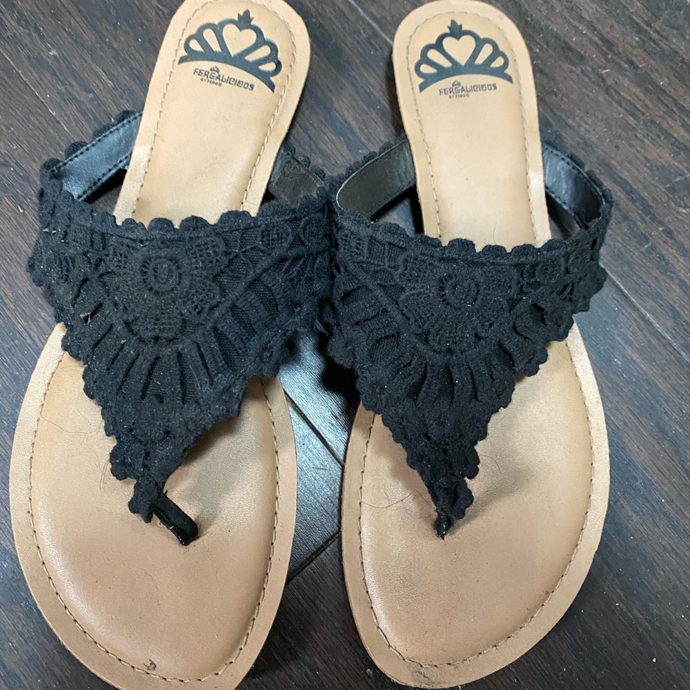 Fergalicious Crochet Flip Flops